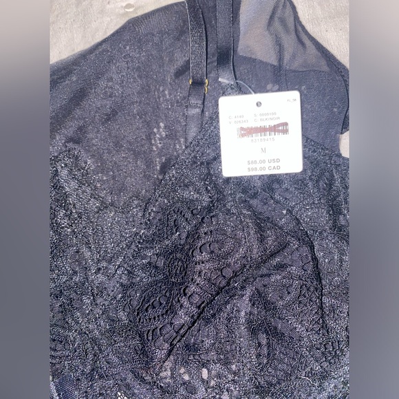 By Anthropologie V-Wire Lace Bodysuit - Picture 7 of 9